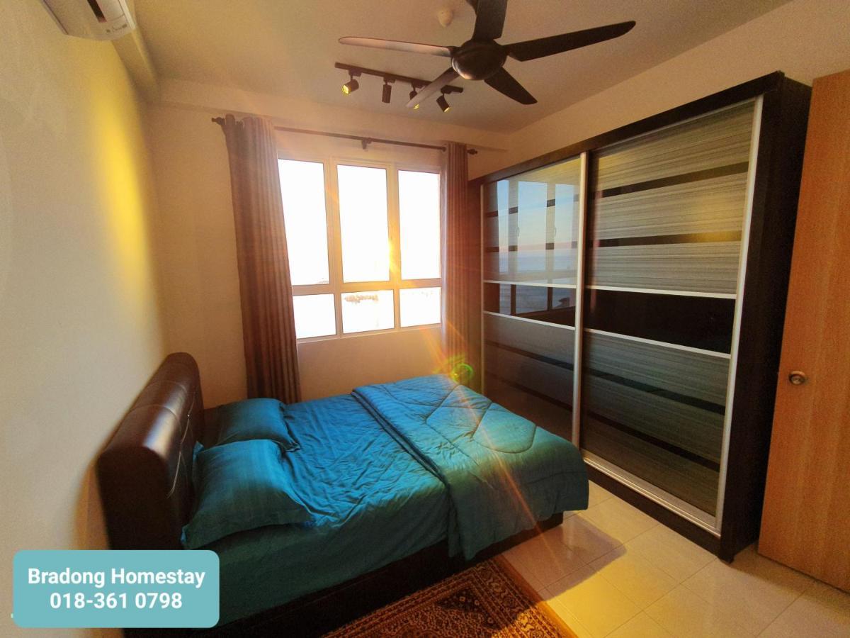 Bradong Homestay - Musllm Only, 3 Queen Bedrooms, Seaview, Infinity Pool, Gym, Near Drawbridge & Ktcc Mall Куала Теренгану Екстериор снимка